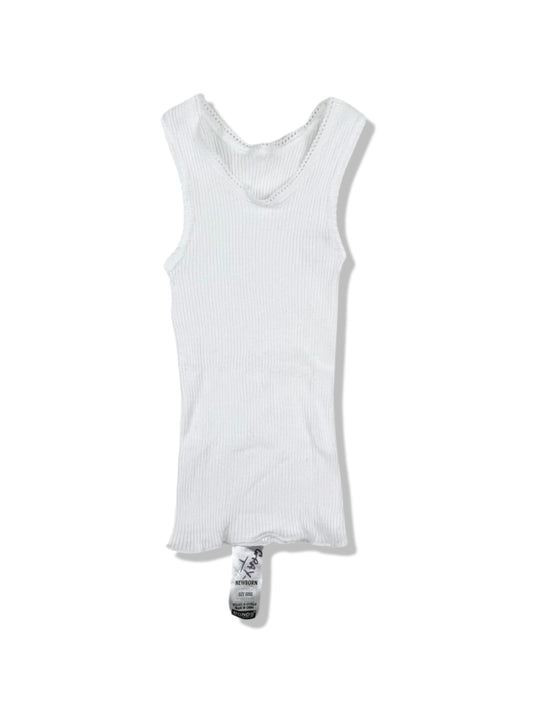 Bonds White Singlet - Size 0000