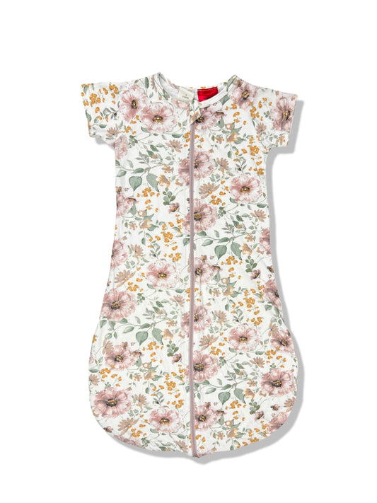 Baby Berry Floral Sleep Sack Organic Cotton - Size 0