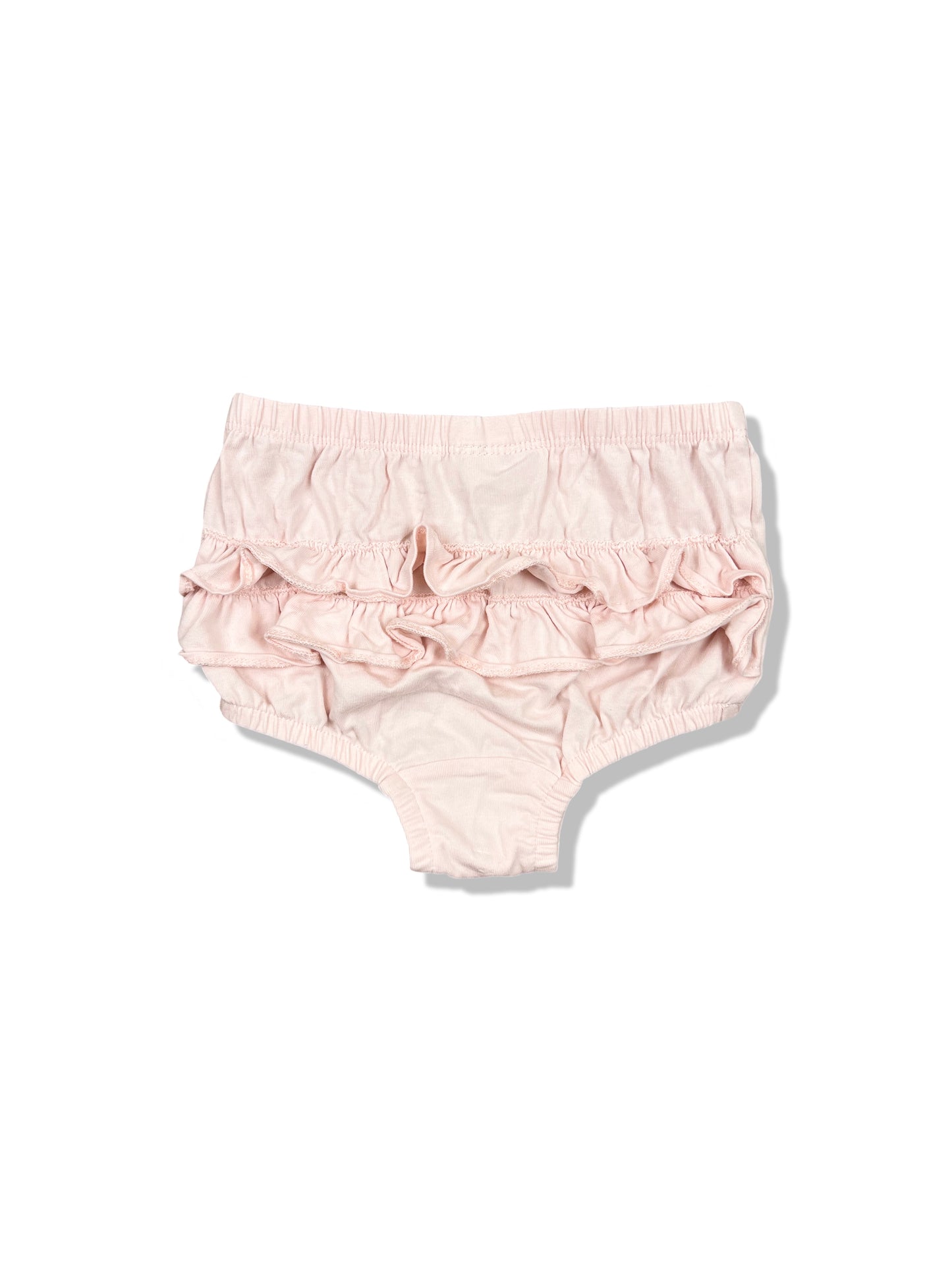 Target Peach Frill Bottom Bloomers Organic Cotton - Size 1