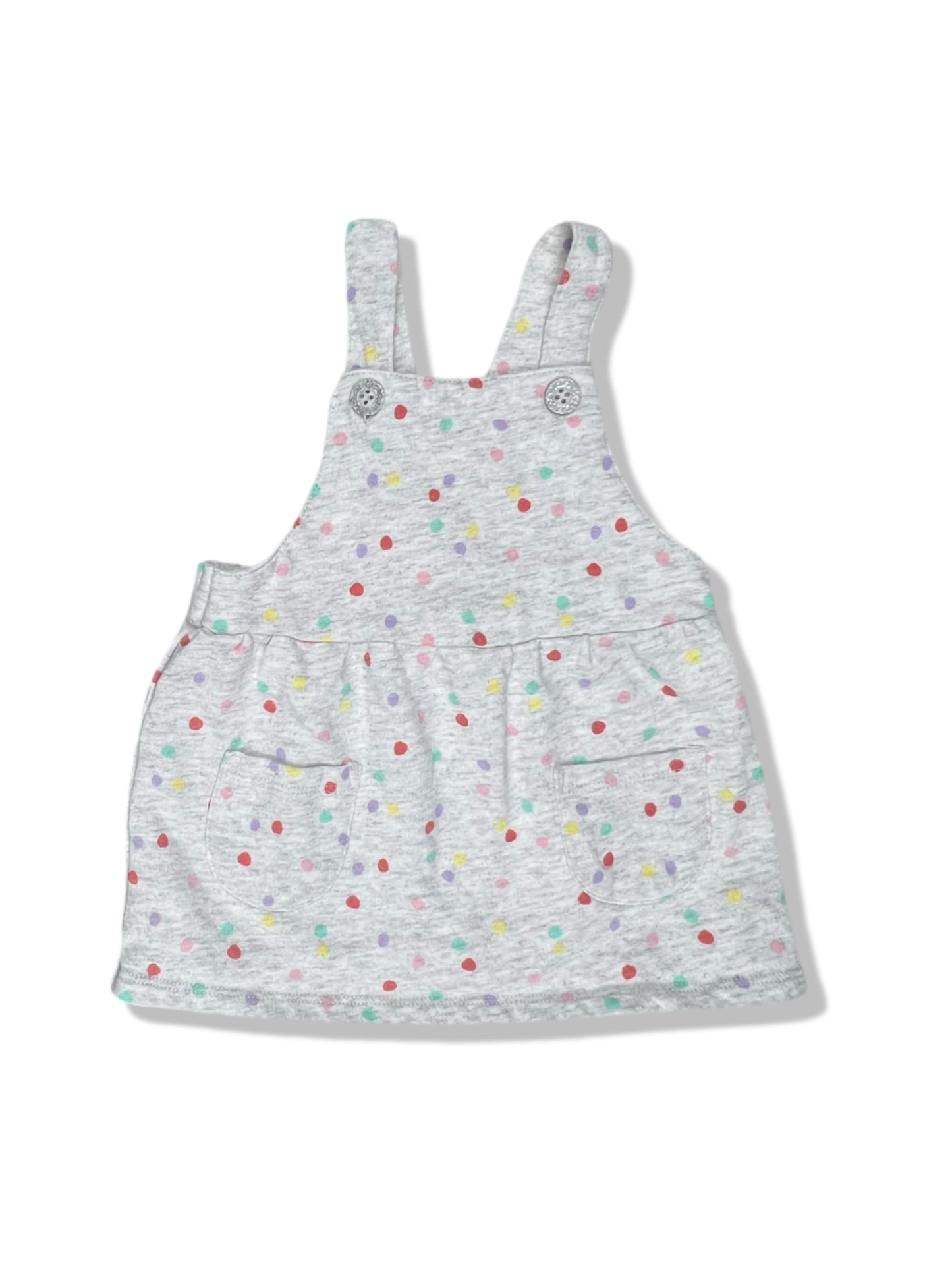 Target Polka Dot Jersey Pinafore Dress - Size 00