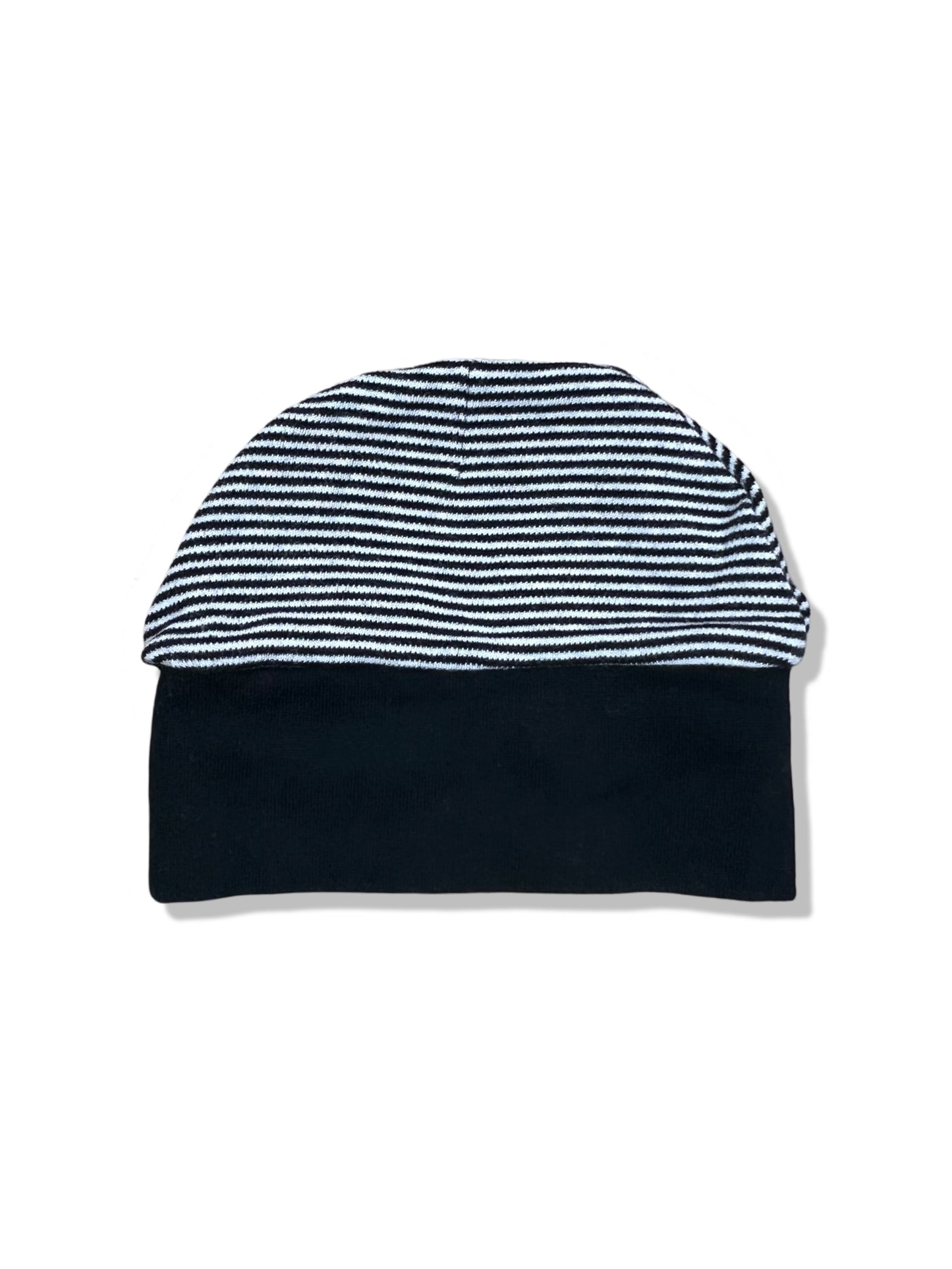 Anko Black Striped Beanie - One Size