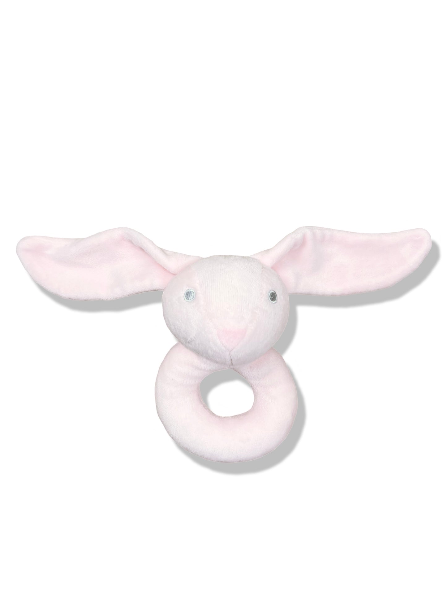 Pink Bunny Rattle