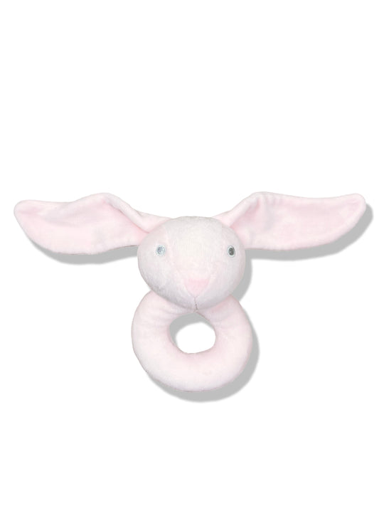 Pink Bunny Rattle