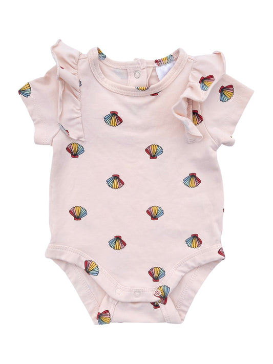 Target Shell Flutter SS Bodysuit - Size 0000