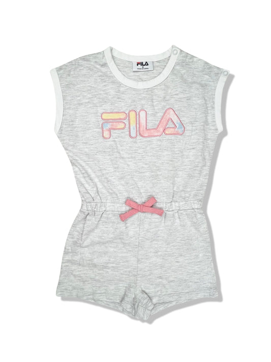 Fila Grey Playsuit - Size 4