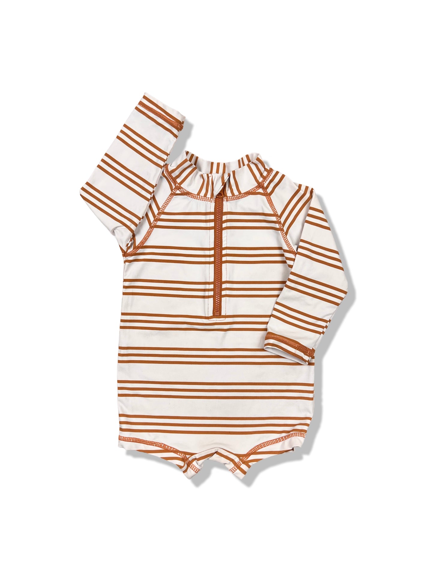 Baby Berry Striped Swimsuit - Size 0