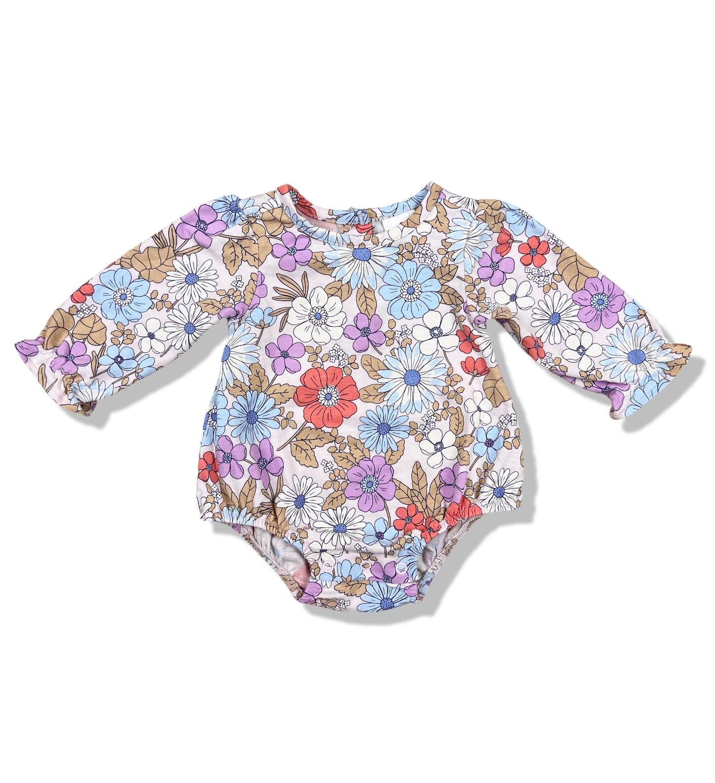 Target Floral LS Romper - Size 0000