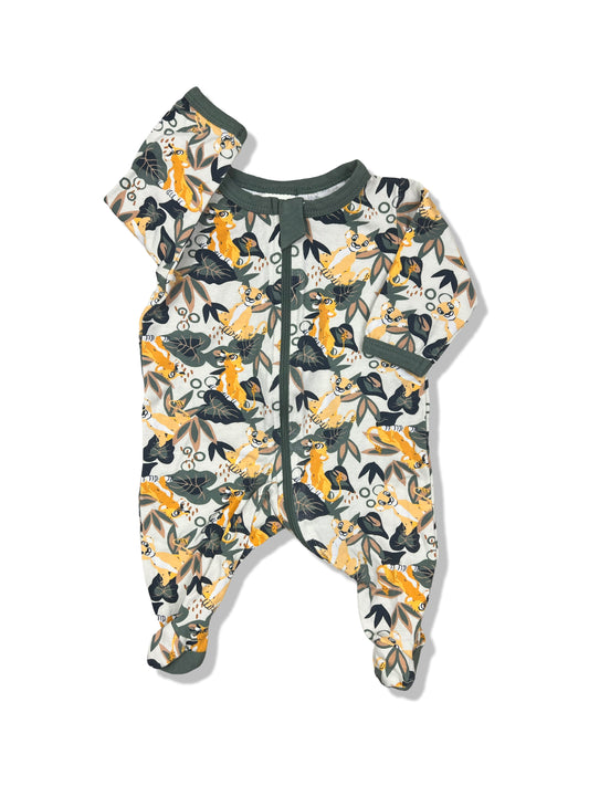 Disney Baby Simba Zipper Onesie - Size 0000