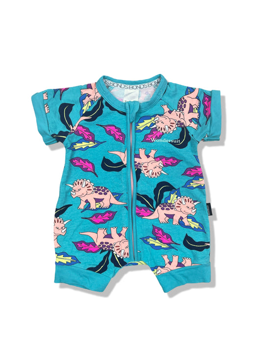 Bonds Short Dinosaur Wondersuit - Size 0000