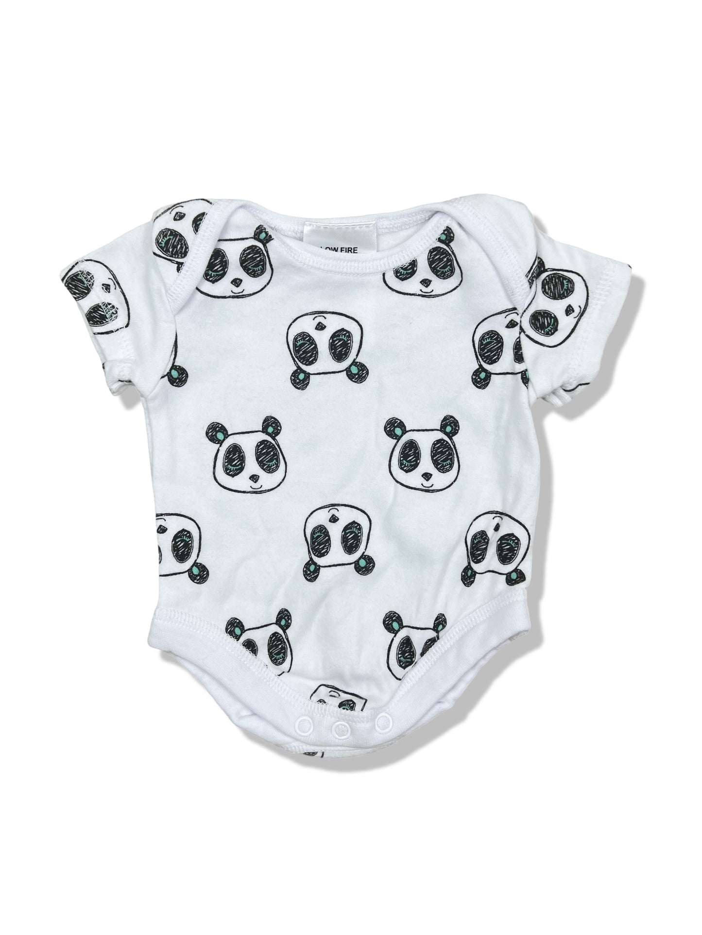 Baby Baby Panda SS Bodysuit - Size 0000