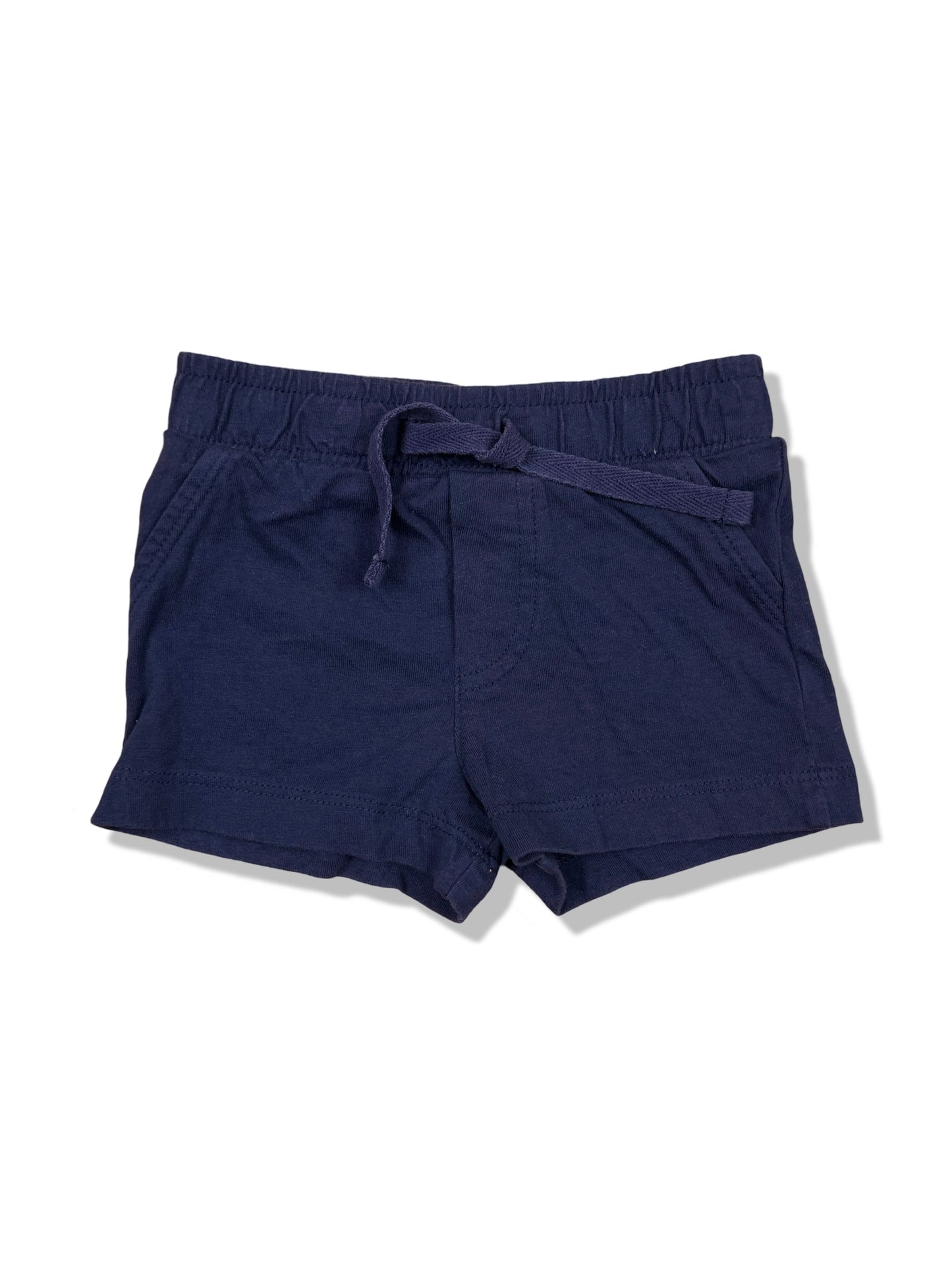 Tiny Little Wonders Navy Jersey Shorts - Size 000