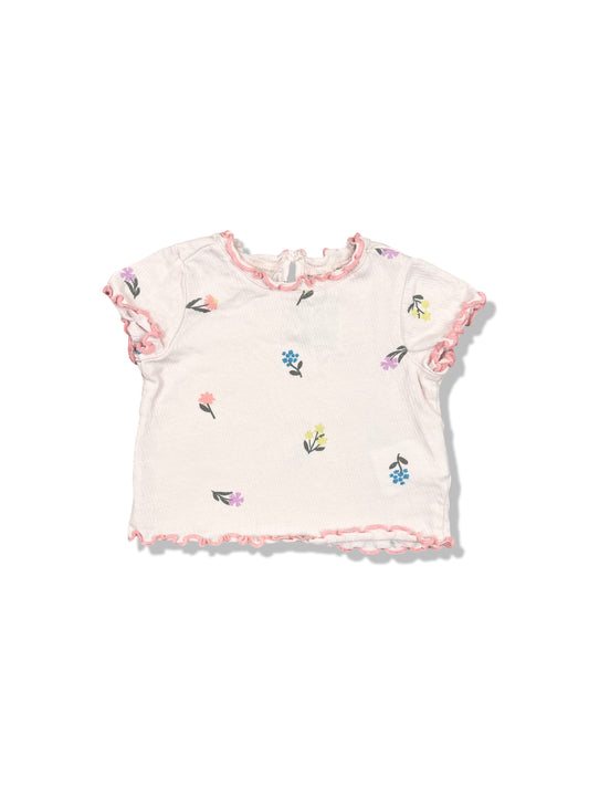 Cotton On Baby Pink SS Tee - Size 000