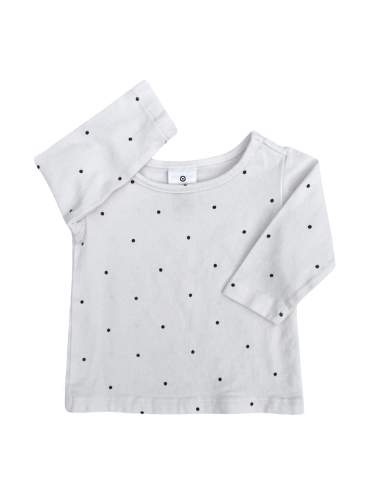 Target Spotty LS Shirt - Size 0000