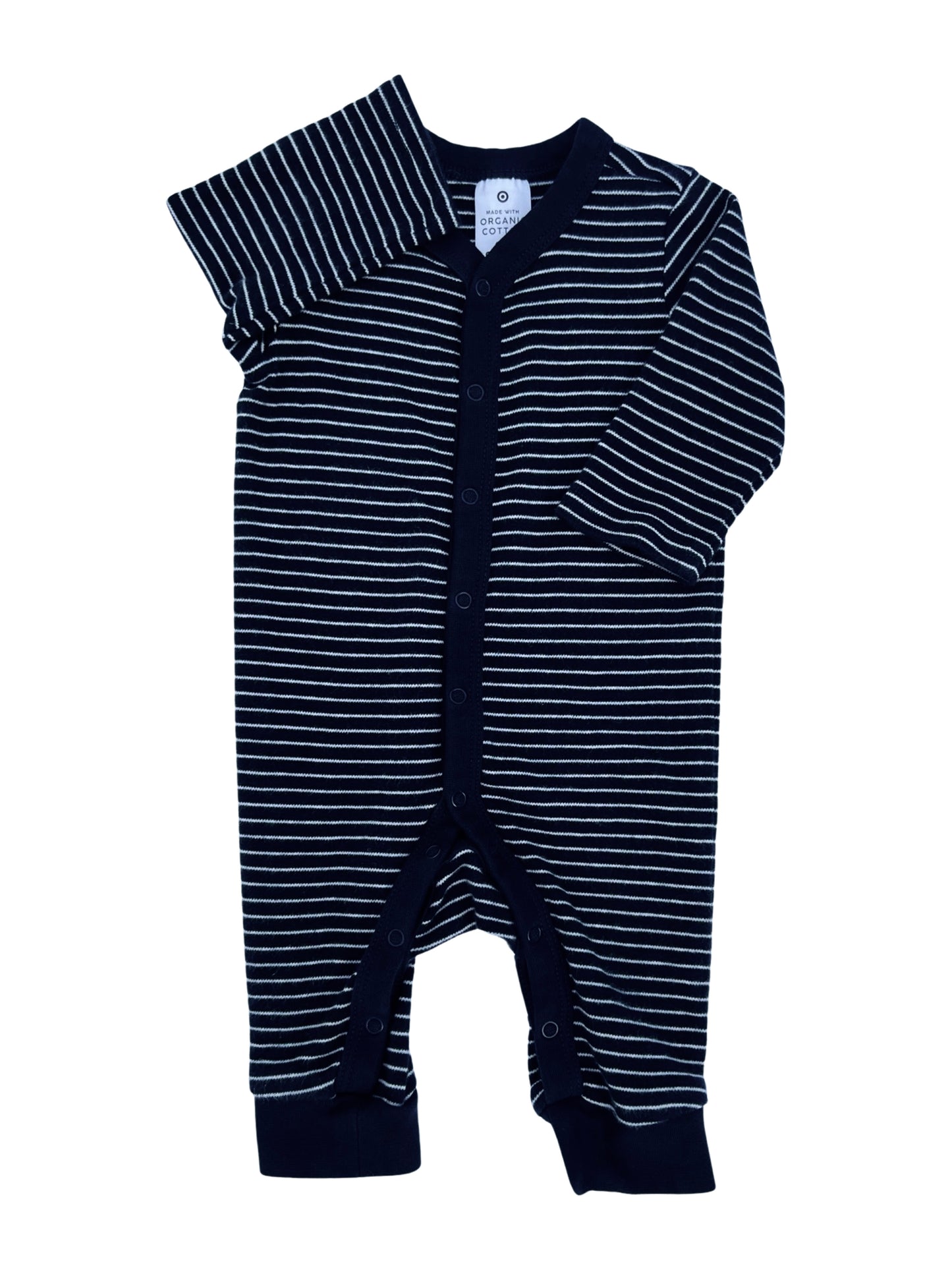 Target Striped Onesie Organic Cotton - Size 000